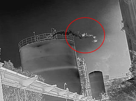 VOCs Detection Thermal Camera PV400 Applications 3.chuyouguanqitixielou-hongwai_fuben.jpg