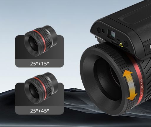 HD High-Performance Thermal Camera PT870S TwinView DFoV Lens