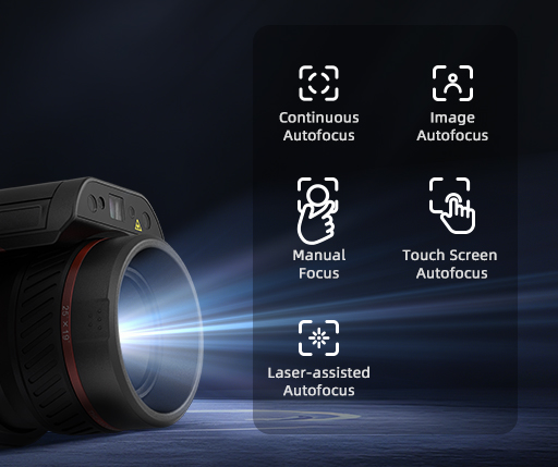 HD High-Performance Thermal Camera PT870S 5 Focus Modes