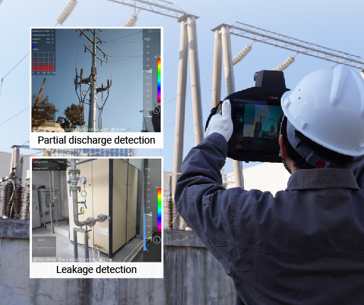Acoustic & Thermal Imaging Camera FA611S Applications