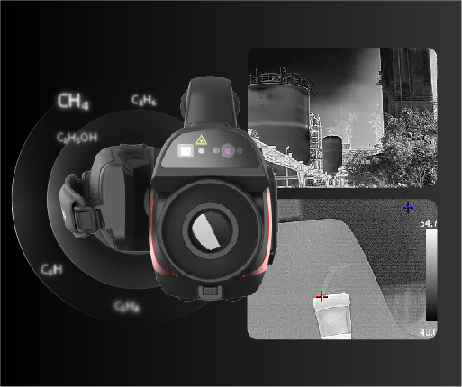VOCs Detection Thermal Camera PV400 Refrigeration-type detector